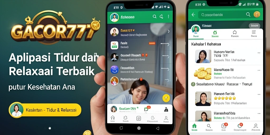 Tampilan antarmuka GACOR777 yang sederhana dan menenangkan.