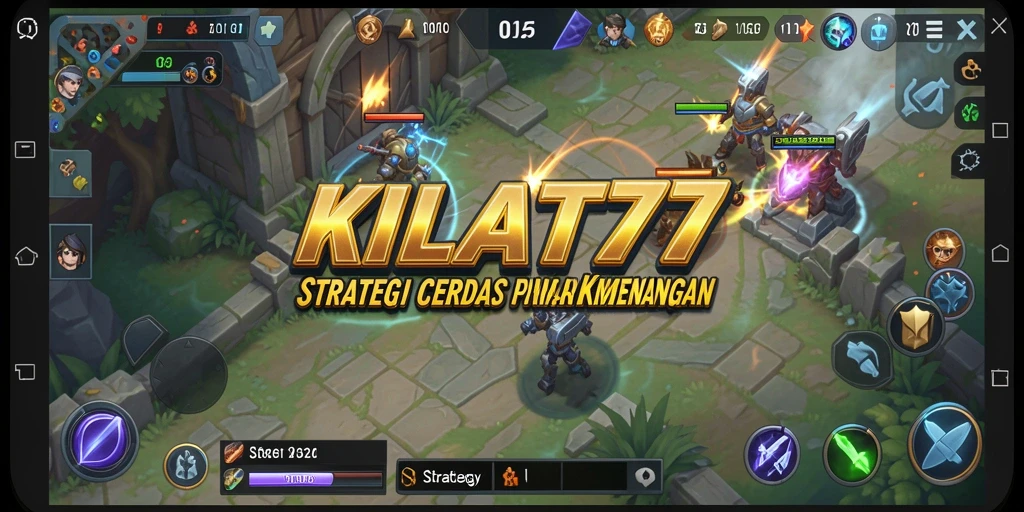 Antarmuka intuitif dan fungsional dalam KILAT77.